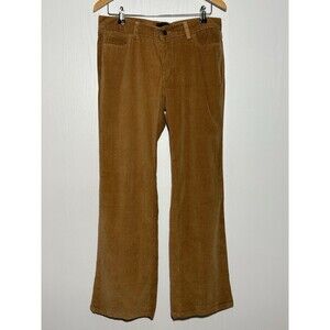 Banana Republic Corduroy Pants Womens 30 Brown Camel Skinny Fit Bootcut Mid Rise